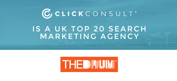 We're a top 20 search marketing agency